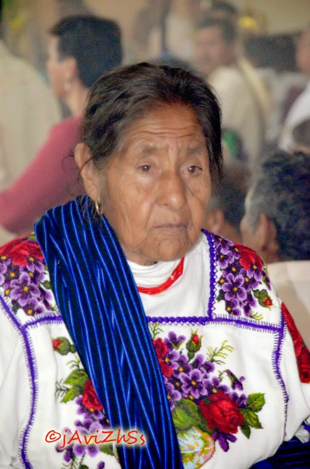 Jaime Ramos Méndez: Mujer purépecha en Michoacán - Fotografía de Javier