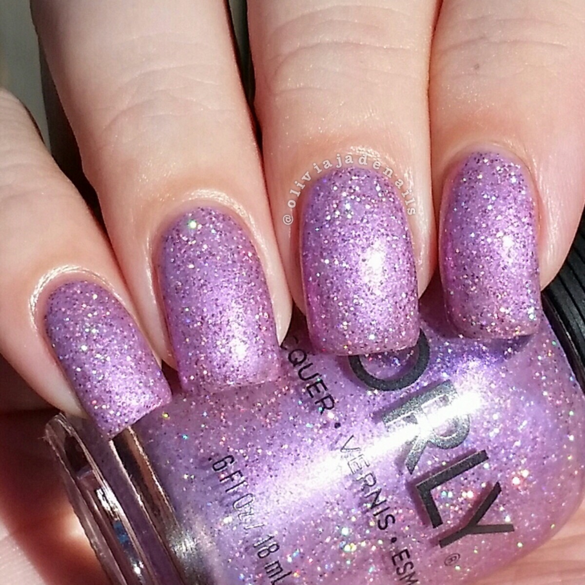 Orly Feel The Funk swatched by Olivia Jade Nails