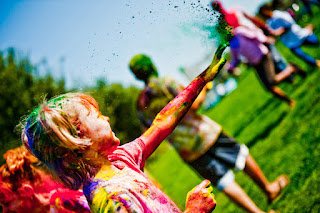 Happy holi celebrate cute boys Happy holi celebrate cute boys