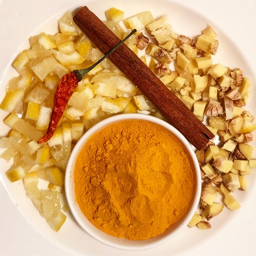 Turmeric Tea for Colds and Flu