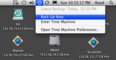Backup Time Machine