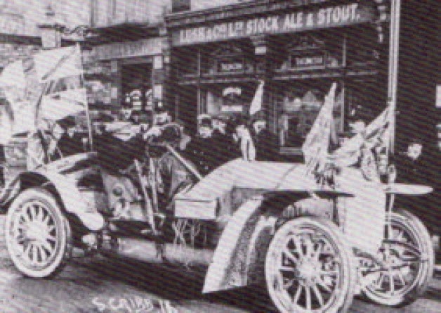 One of the earliest cars in Portsmouth