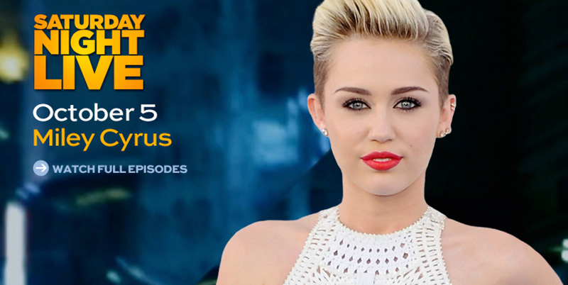 SNL Miley Cyrus host