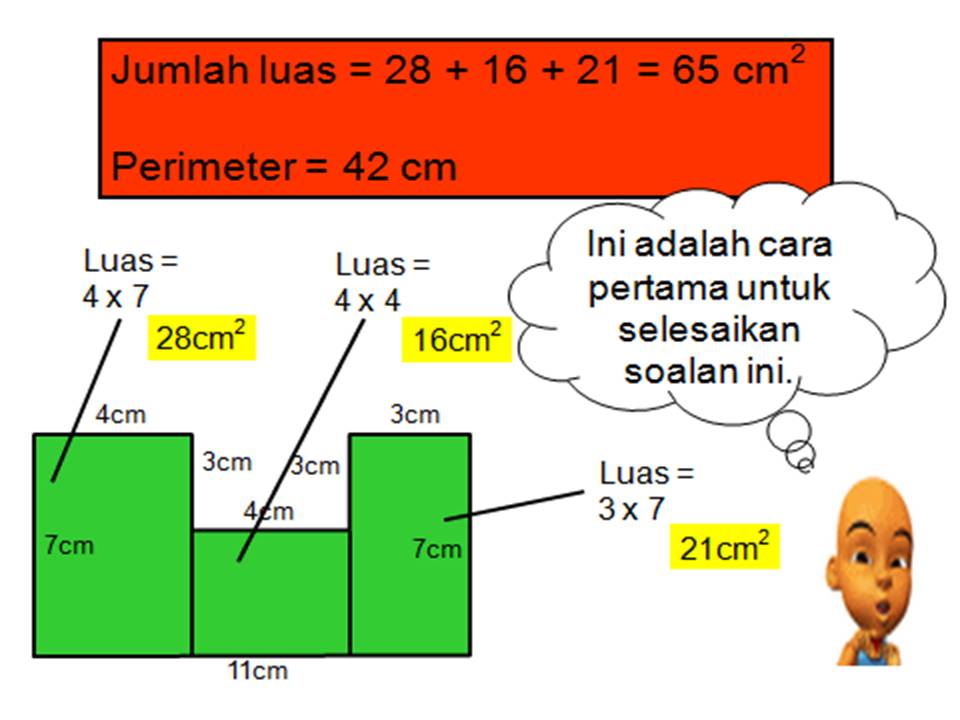 Soalan Matematik Perimeter Dan Luas Tahun 6 - Terengganu r