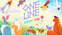 one-line-coloring-game-logo
