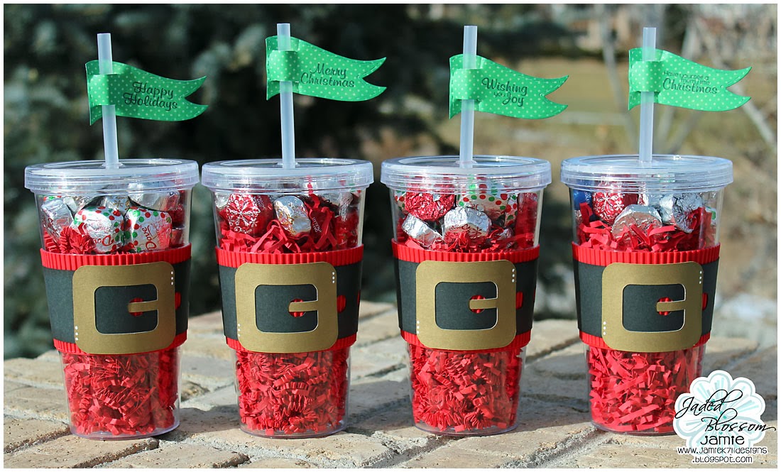 Jaded Blossom Santa Cups