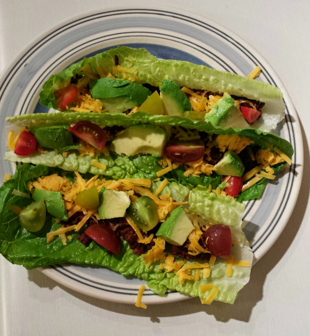 Vegetarian Ketogenic Diet with Recipes Lettuce Leaf Tacos
