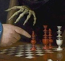 Retrato do Dr.C. jogando xadrez com a Morte - Remi-Fursy Descarsin