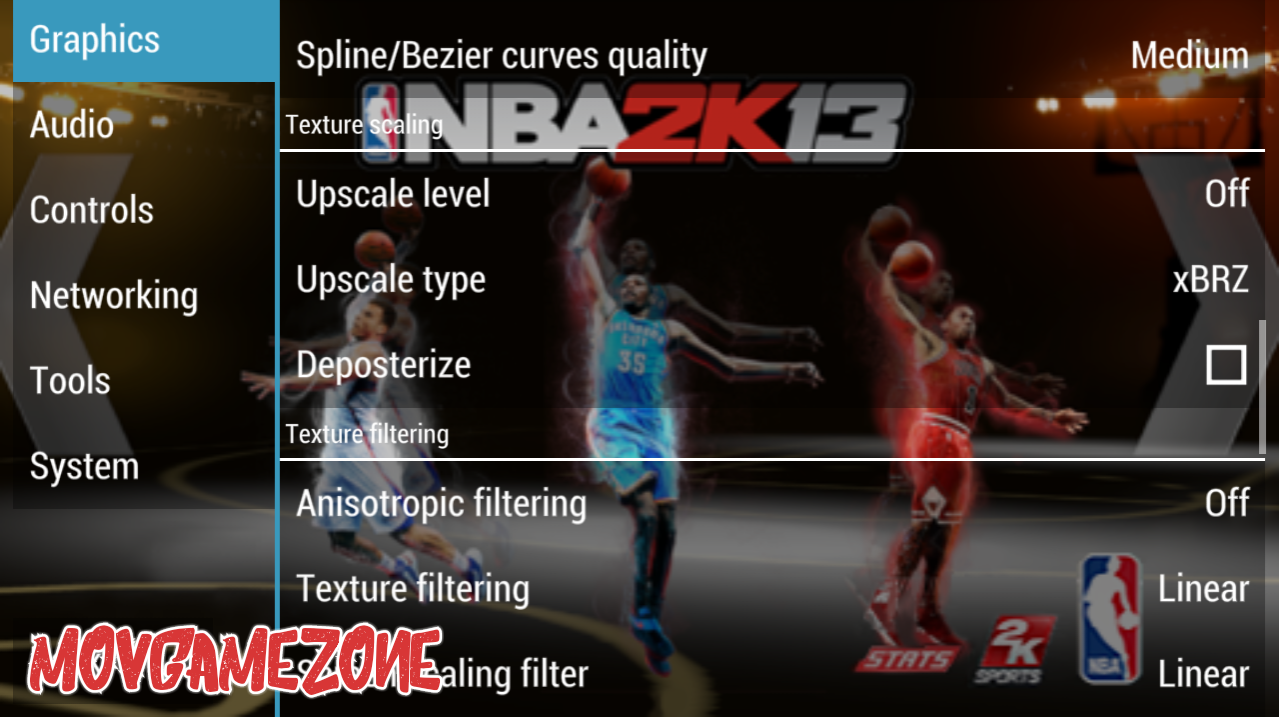 The Best PPSSPP Game Setting Of NBA 2K13 Free PSP Games Download and