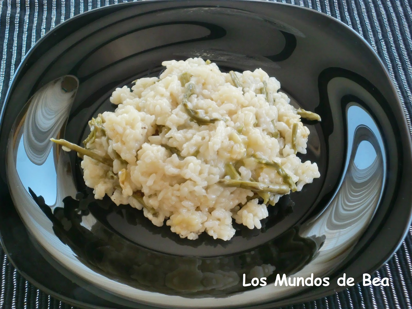 LOS MUNDOS DE BEA RISOTTO DE ESPÁRRAGOS