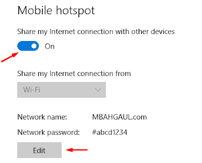Cara Menjadikan Laptop Windows 10 Sebagai Hotspot WiFi Cara Menjadikan Laptop Windows 10 Sebagai Hotspot WiFi
