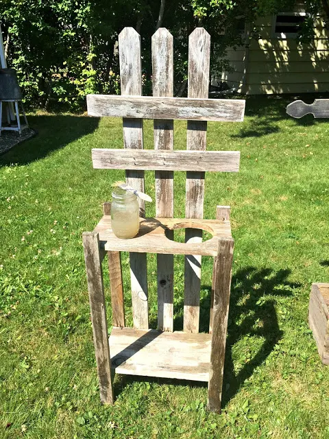 Photo of old plant stand