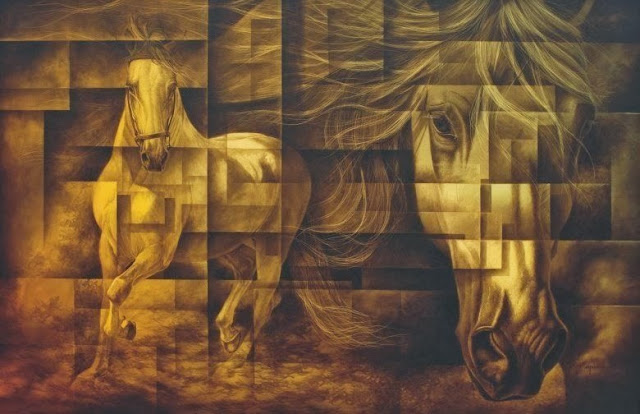 surrealismo-caballos