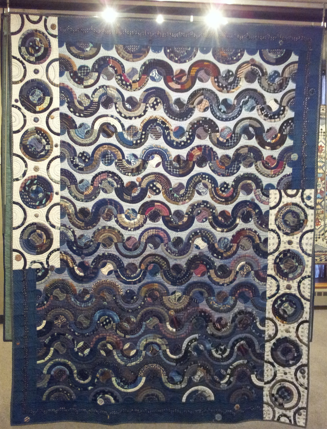 caledonia quilter Quilt Nihon at New England Quilt Museum **photo