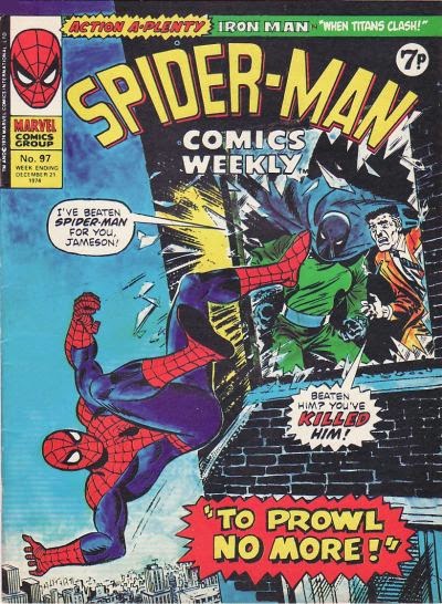Spider-Man Comics Weekly #97, the Prowler