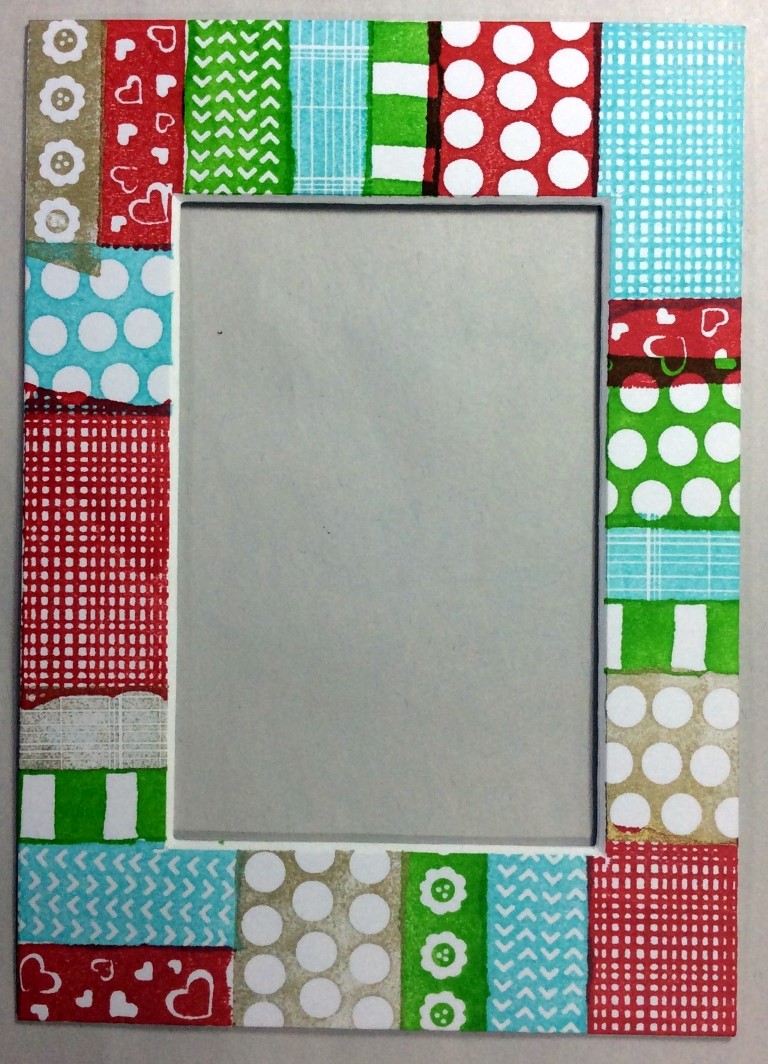 World Of Michael Trent Whimsical DIY Washi Tape Photo Frame