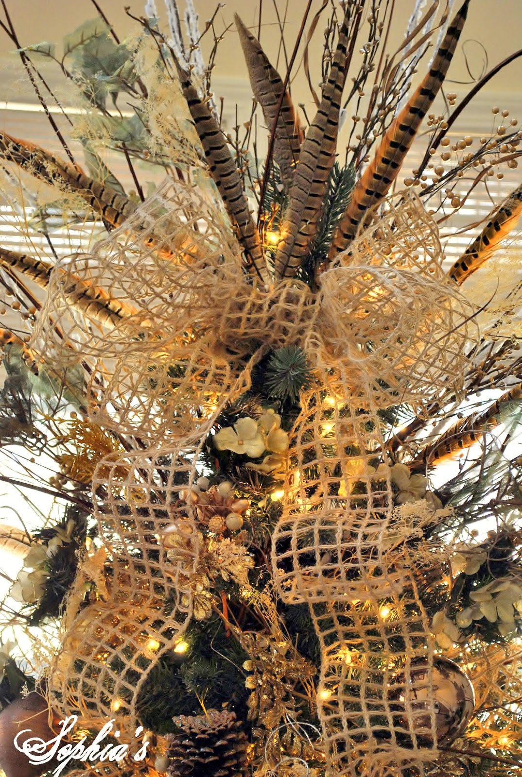 Sophia's Great Room Rustic Christmas