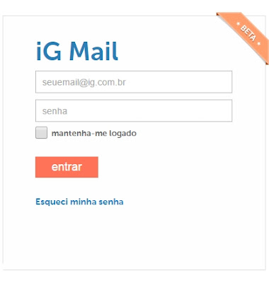 Como fazer IG Mail e-mail Como criar um e-mail da IG grátis