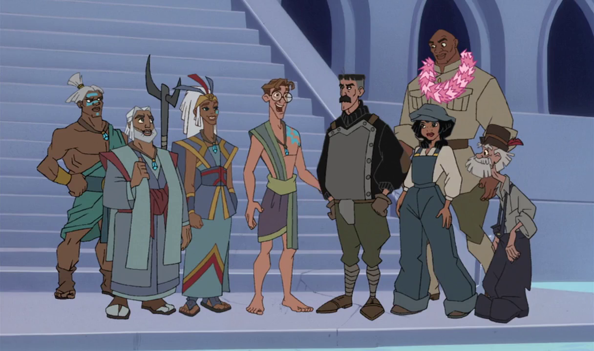Disney Animated Movies for Life: Atlantis Milo's Return part 2.