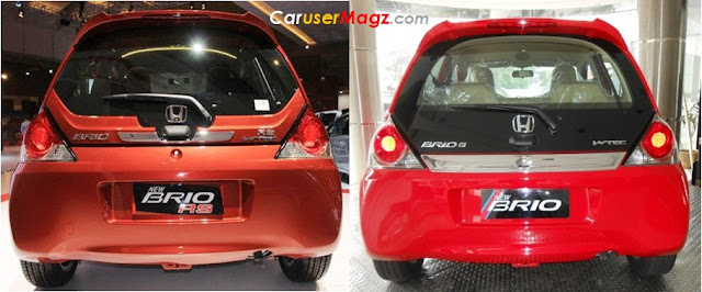 Perbandingan Belakang Honda Brio Facelift 2016 dan Brio Lama