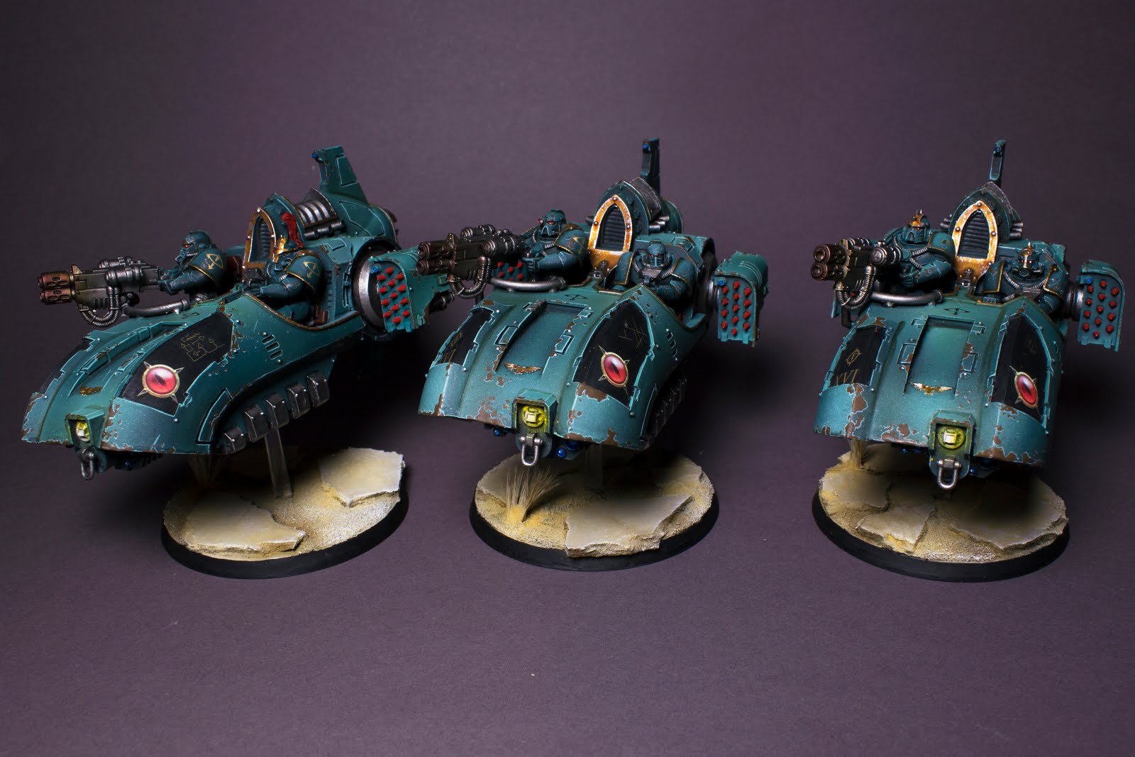 Into the Abyss painting Javelin Attack speeders