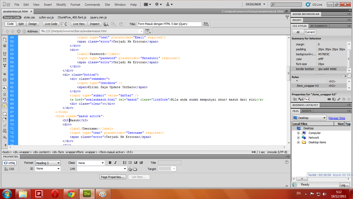 Pengenalan Adobe Dreamweaver