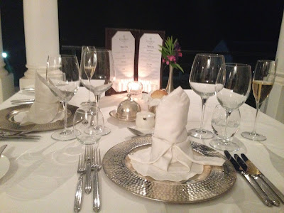 Grand Dedale Country House, Wellington, South Africa, Melanies Insights, melaines-insights, www.melaines-insights.com, travel, hideaway, recommendations, hotel, luxury, luxury travel, wanderlust, best hotels, South Africa, SouthAfrica dinner at Grand Dedale Country House, table
