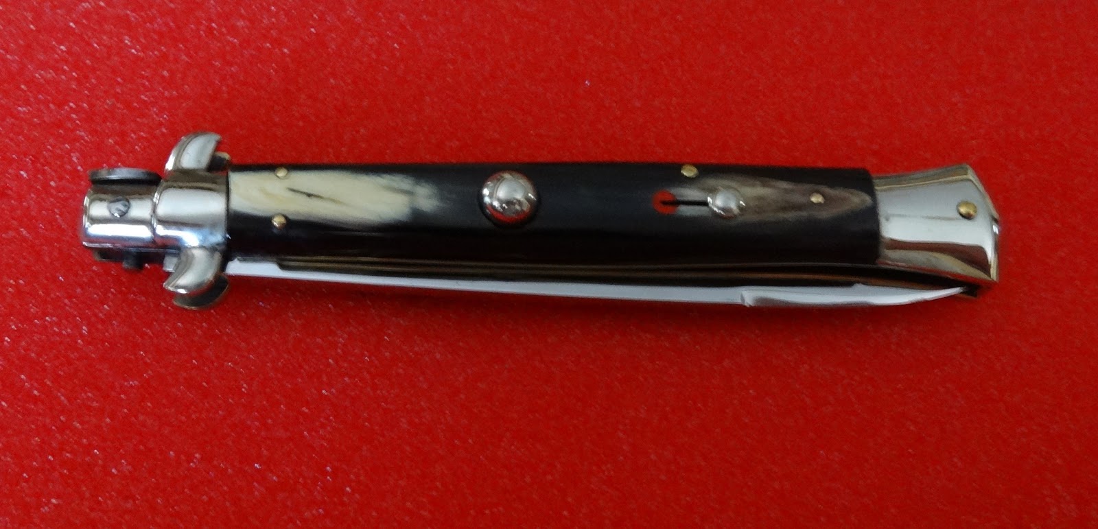 Nostalgia on Wheels Early 1960's Inox 11" Italian Switchblade Knife