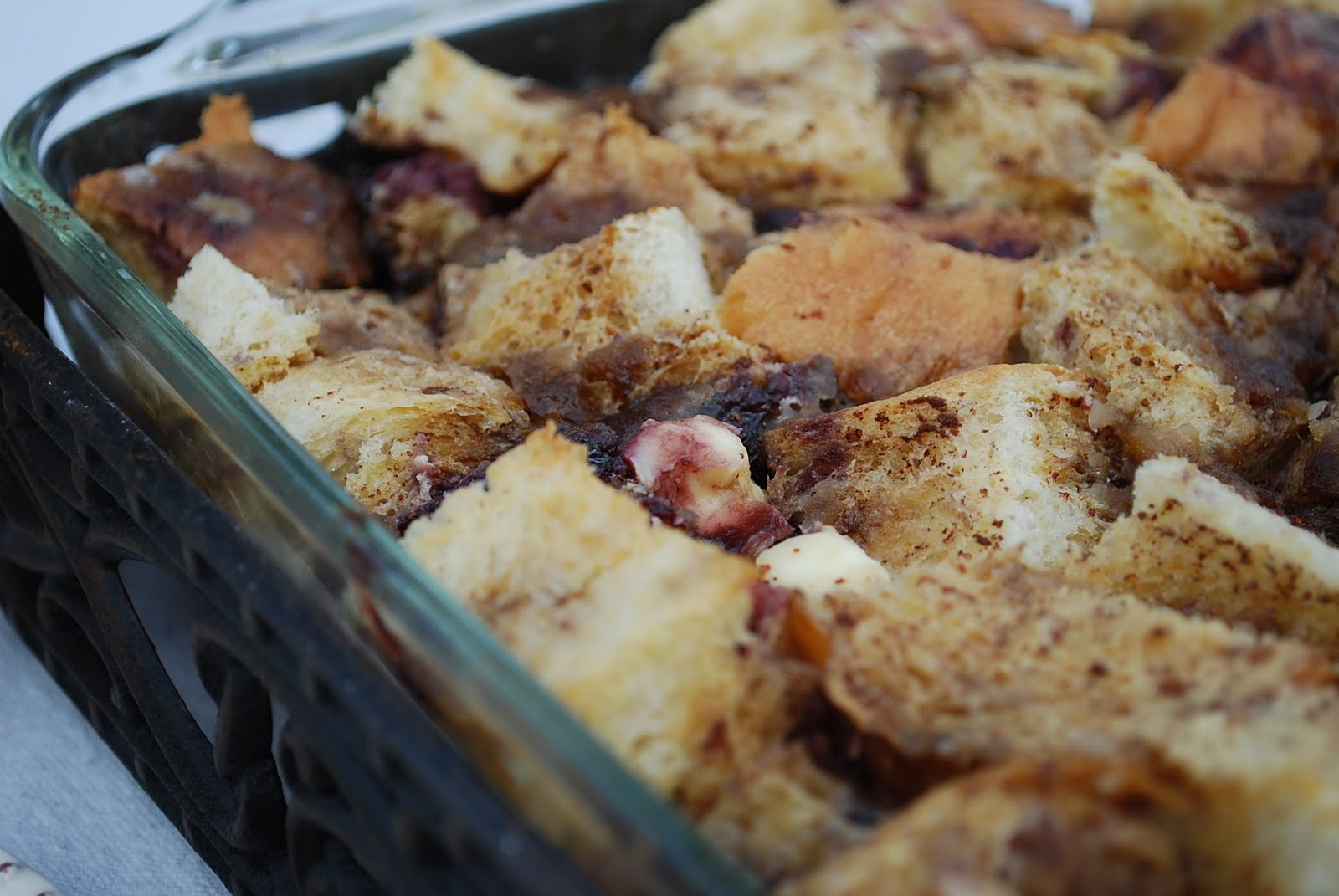 Mrs. Jones Blackberry French Toast Casserole