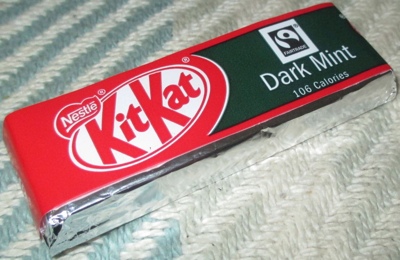 FOODSTUFF FINDS New Kit Kat Dark Mint (Morrisons) [By Cinabar]