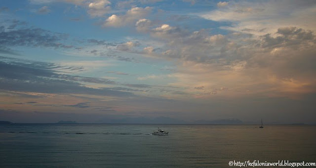Sunset of Southeastern Kefalonia