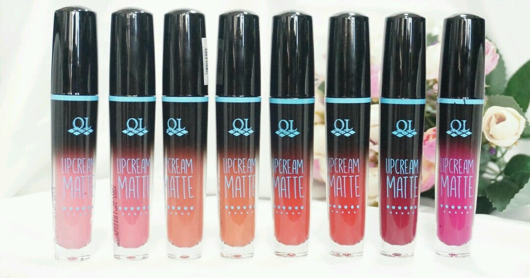QL Cosmetics Lip Cream Matte Swatch and Review - Beauty 