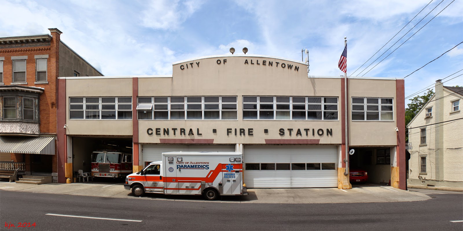 The Outskirts of Suburbia Allentown Fire Department, Central Station