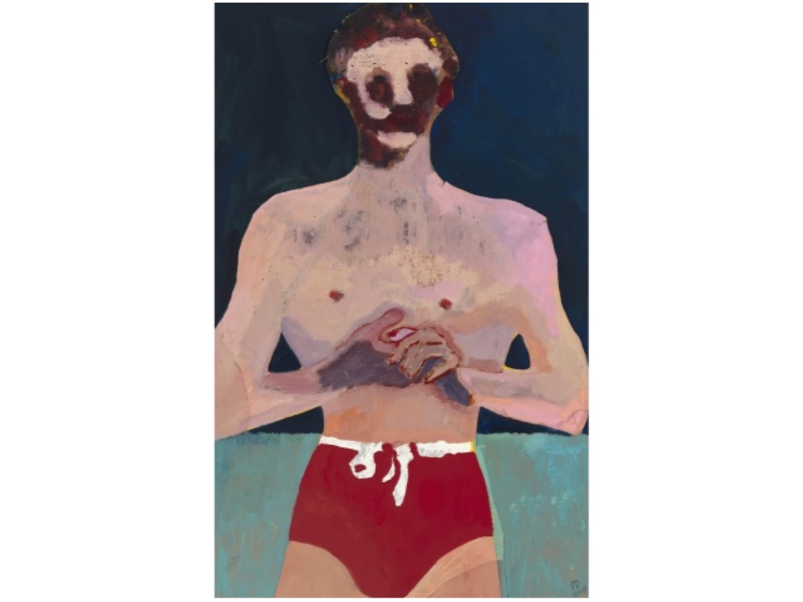 Red Man, Peter Doig