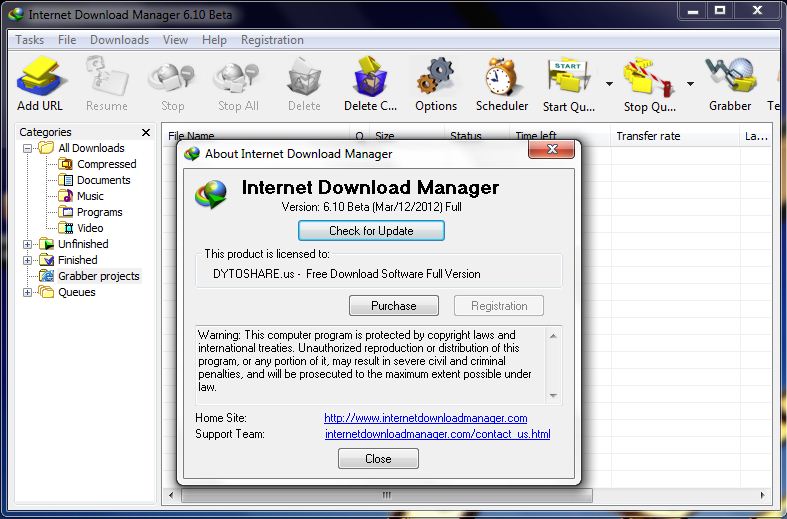 Бесплатный internet download manager