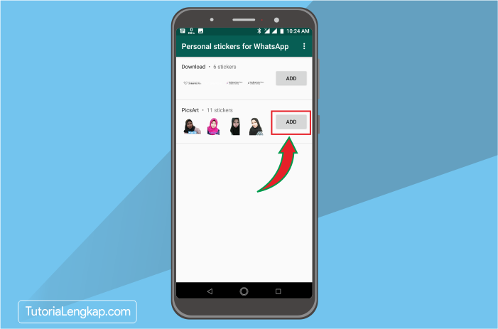 Tutorialengkap Cara mudah membuat sticker whatsapp sendiri dengan foto pribadi