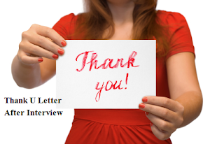 Free Interview Thank You Letter for HR Jobs interviews
