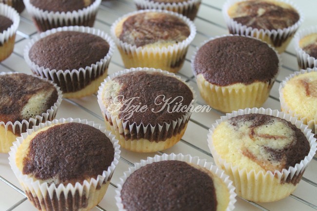 Moist Marble Cupcake Azie Kitchen