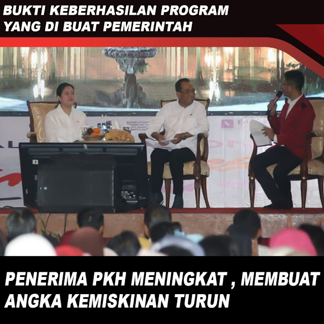 Penerima PKH Meningkat, Membuat Angka Kemiskinan Turun