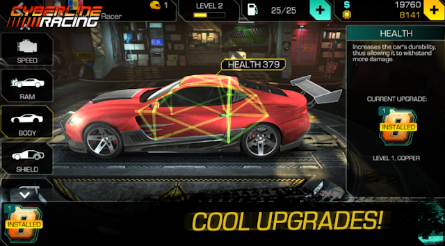 Download Cyberline Racing Mod Apk V1.0.11131 + Data Obb for Android