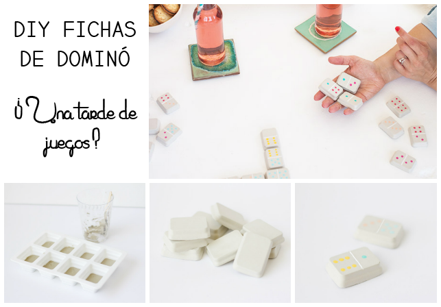 DIY con cemento para hacer juegos en casa