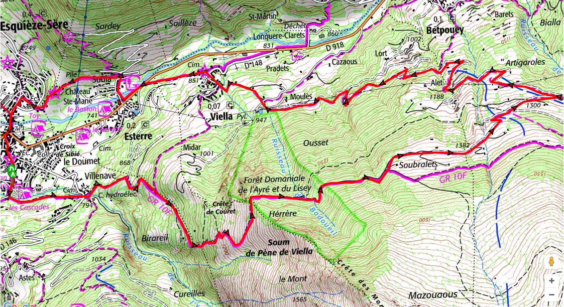 Res'Pyr'Rando Boucle autour de Luz St Sauveur