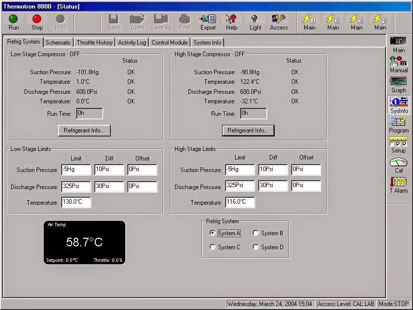 THERMOTRON 8800 USER MANUAL