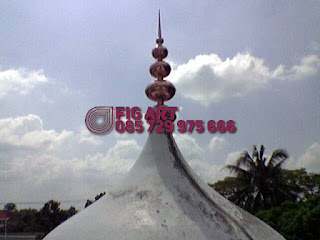 Kubah Masjid Tembaga Kuningan Kubah Masjid Tembaga Kuningan