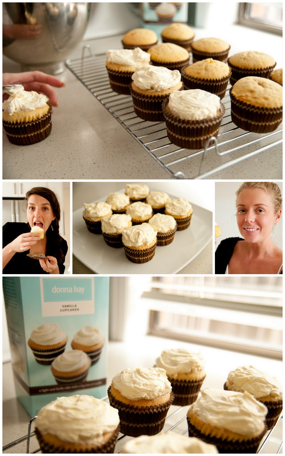 Lady Dash donna hay "BAKE AT HOME" Vanilla Cupcakes