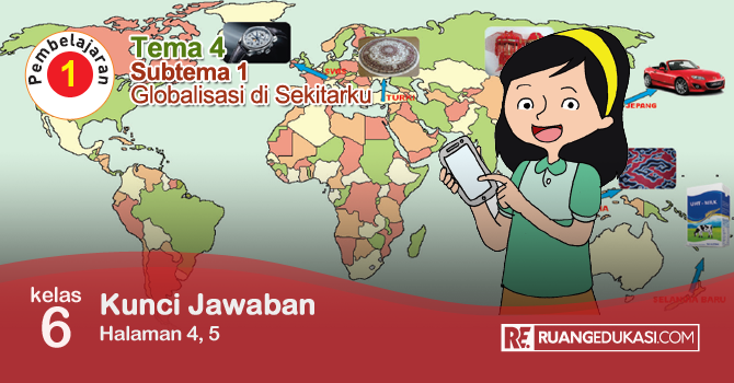 Kunci Jawaban Tema 4 Kelas 6 Halaman 4, 5 Buku Tematik Kurikulum 2013 Revisi Kunci Jawaban Tema 4 Kelas 6 Halaman 4, 5 Buku Tematik Kurikulum 2013 Revisi