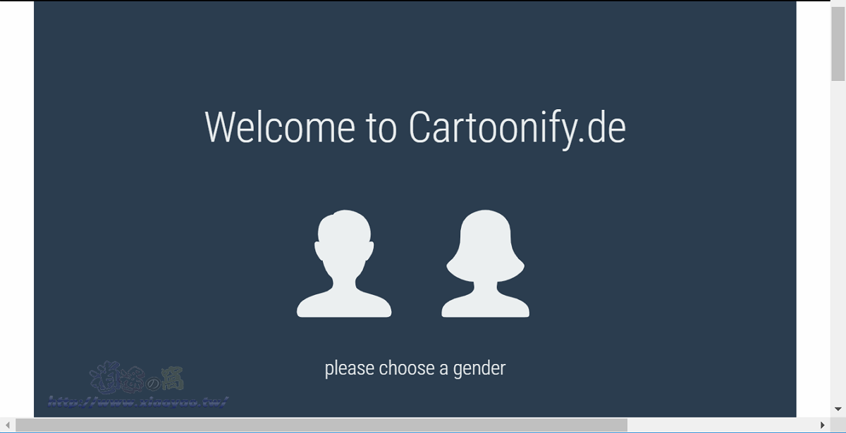 Cartoonify 可以讓用戶線上創建自己的卡通頭像,無需安裝軟件只需開啟瀏覽器