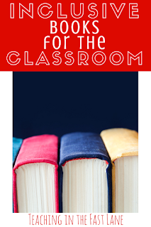 My favorite inclusive books for the classroom. There are some real gems in here! 