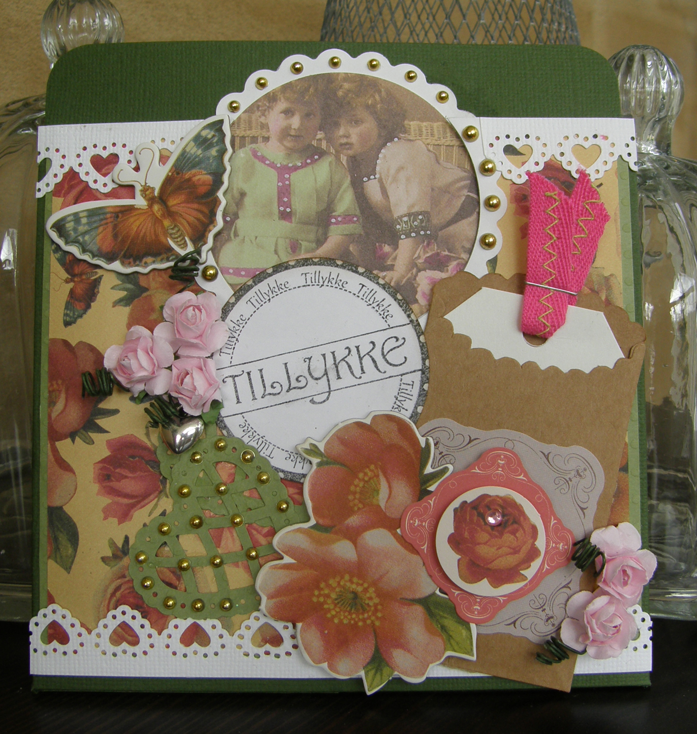 Panduro Hobby´s Scrapbooking Designteam Fødselsdagskort