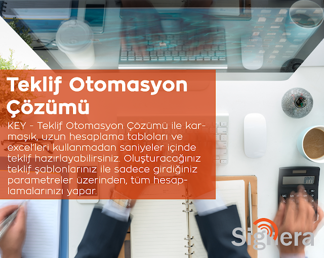 Otomatik Teklif Hazırlama Çözümü Signera